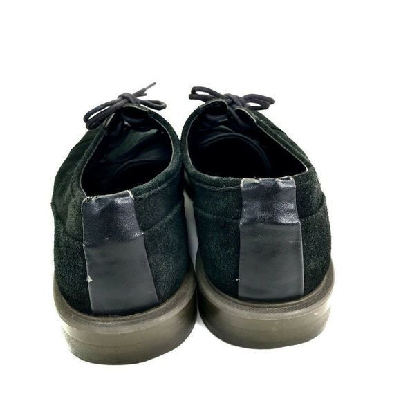 Calvin Klein Upton Men's US 9.5 Black Suede Stitch Oxfords shoes Cap Toe 34F0582 - Picture 4 of 10